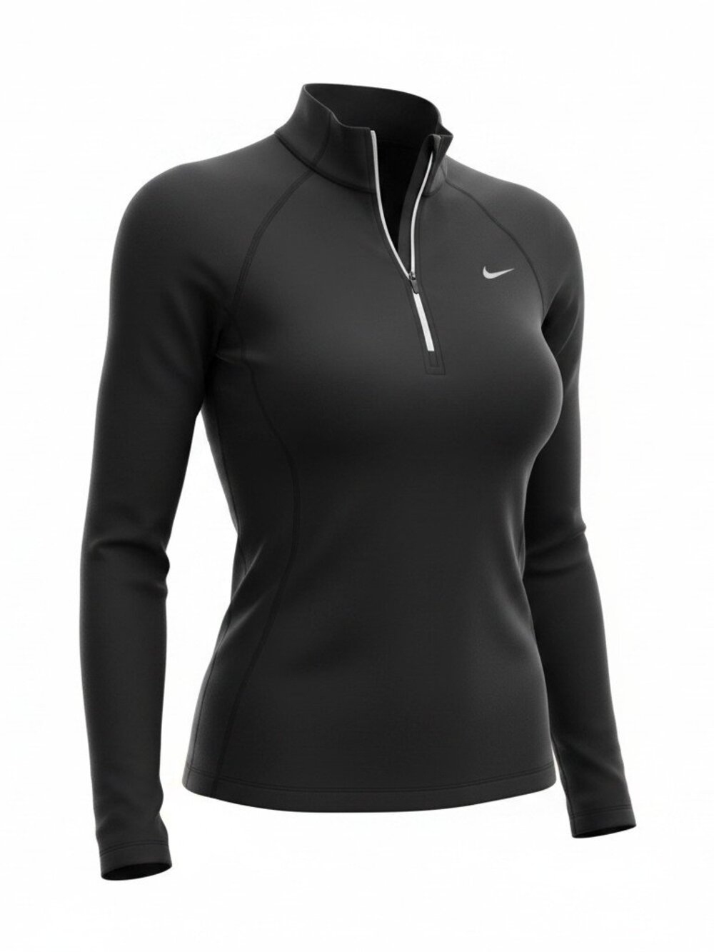 Nike Dri-FIT Women's Half-Zip Long-Sleeve Running Top | Size Medium